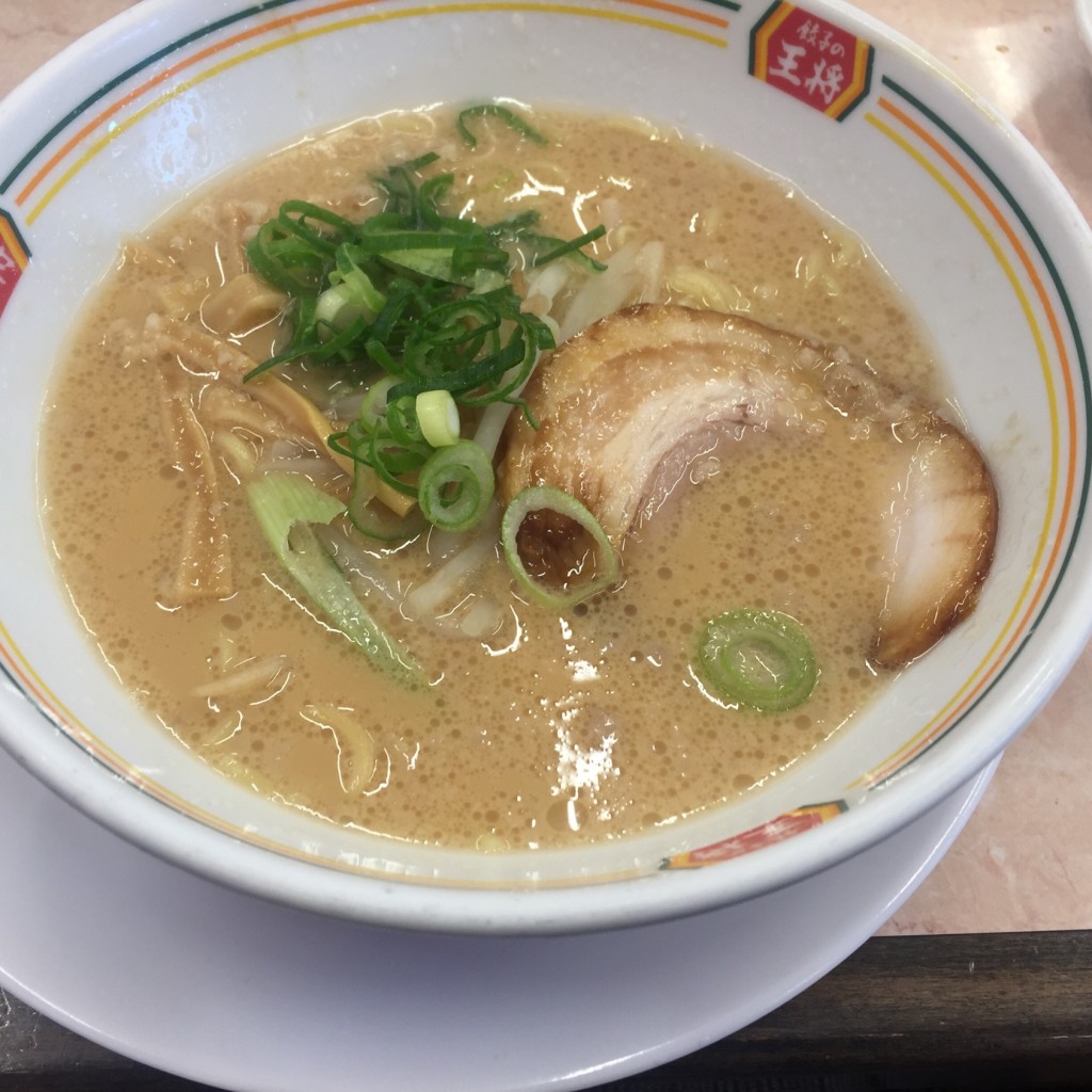 ユーザーが投稿したセット王将ラーメンの写真 - 実際訪問したユーザーが直接撮影して投稿した岩倉南桑原町餃子餃子の王将 宝ヶ池店の写真