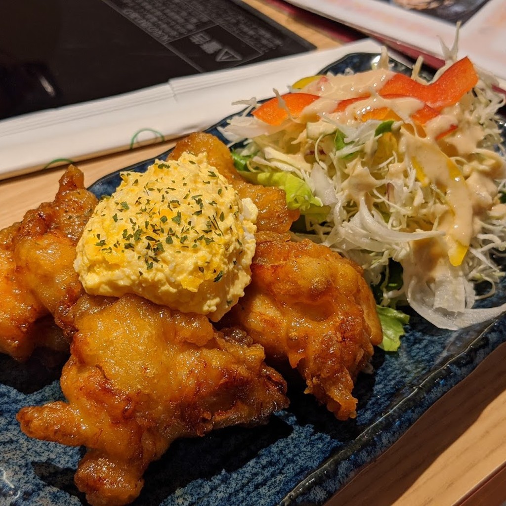 ユーザーが投稿した鶏南蛮の写真 - 実際訪問したユーザーが直接撮影して投稿した丸の内郷土料理博多かねふく ふく竹 東京駅店の写真