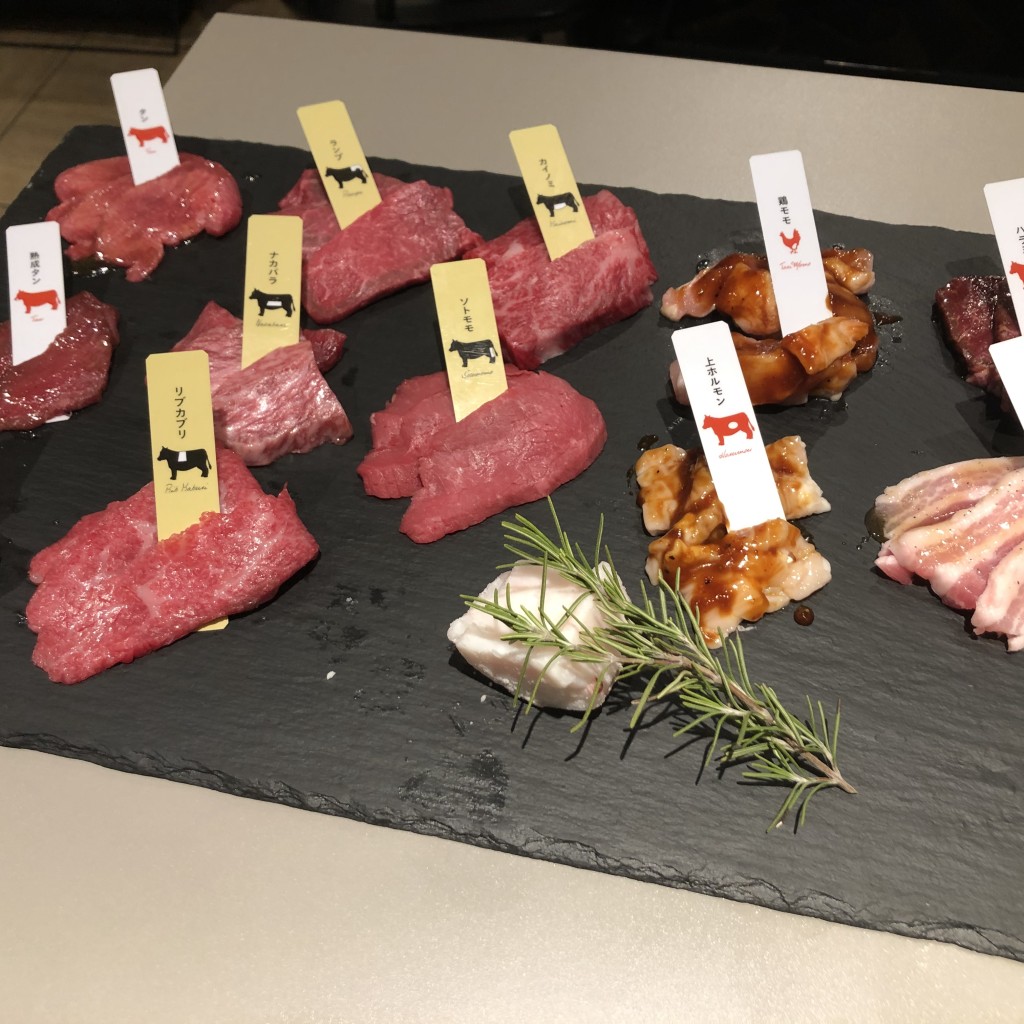 ユーザーが投稿したAgingBeefコースの写真 - 実際訪問したユーザーが直接撮影して投稿した鶴屋町焼肉熟成和牛焼肉エイジング・ビーフ 横浜店の写真