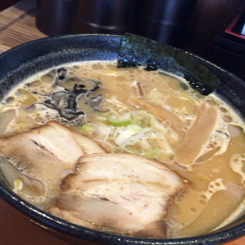 ユーザーが投稿した味噌ラーメンの写真 - 実際訪問したユーザーが直接撮影して投稿した東苗穂十二条ラーメン / つけ麺麺処 そめいよしの 東苗穂店の写真