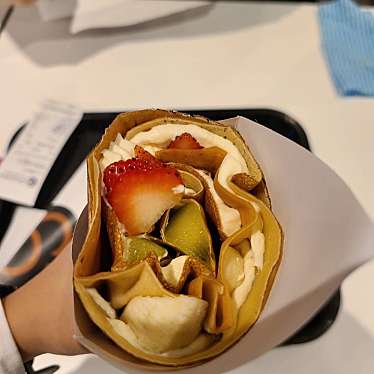 実際訪問したユーザーが直接撮影して投稿した久世高田町スイーツDRAGON CREPE&DELIの写真