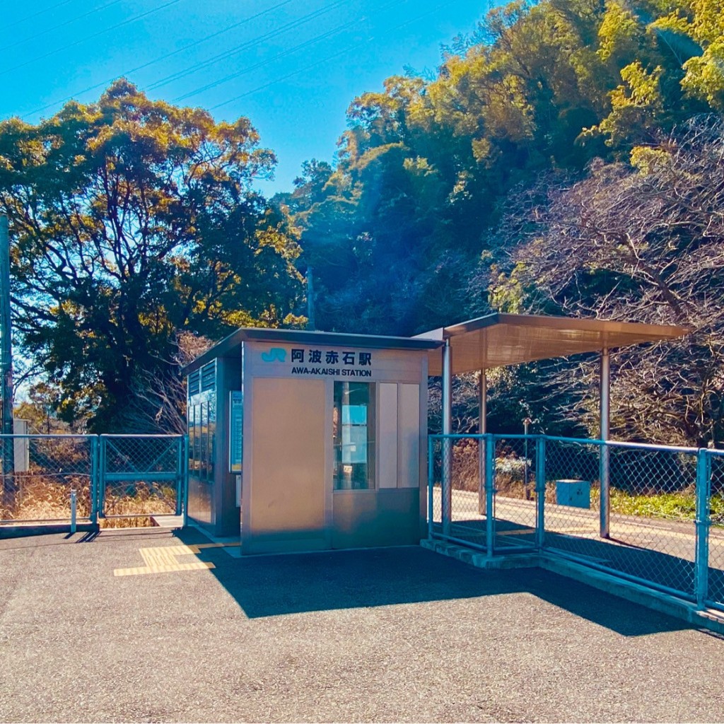 実際訪問したユーザーが直接撮影して投稿した立江町駅（代表）阿波赤石駅 (JR牟岐線)の写真