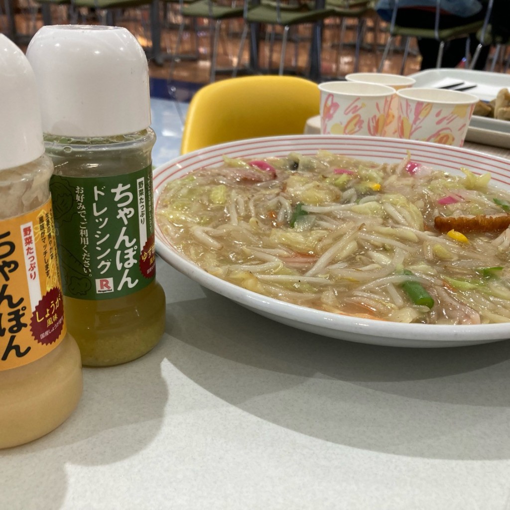 ユーザーが投稿した野菜皿麺の写真 - 実際訪問したユーザーが直接撮影して投稿した中央北ちゃんぽんリンガーハット イオン千葉ニュータウン店の写真