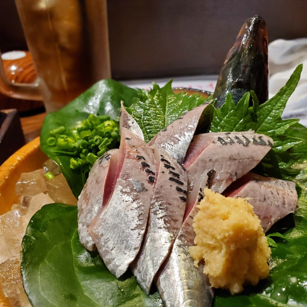 ユーザーが投稿したカツオの塩たたきの写真 - 実際訪問したユーザーが直接撮影して投稿した栄魚介 / 海鮮料理マルサ水産 伏見店の写真