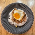 鶏ガパオ - 実際訪問したユーザーが直接撮影して投稿した高島タイ料理マンゴツリーカフェ ルミネ横浜の写真のメニュー情報