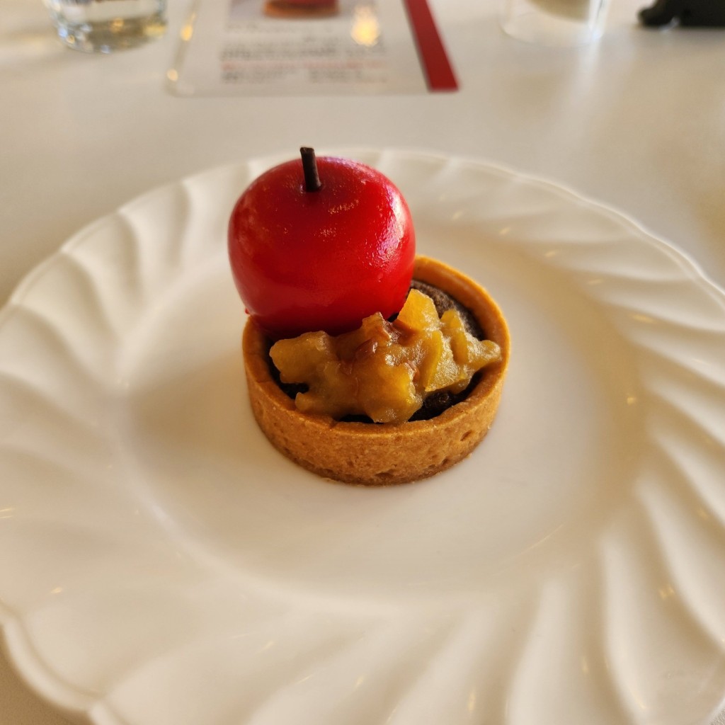 ユーザーが投稿したりんごケーキの写真 - 実際訪問したユーザーが直接撮影して投稿した基町カフェカフェ・ジャルダンの写真
