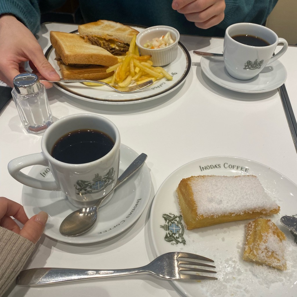 阿部さんさんが投稿した東塩小路高倉町カフェのお店イノダコーヒ 八条口支店/イノダコーヒハチジョウグチシテンの写真