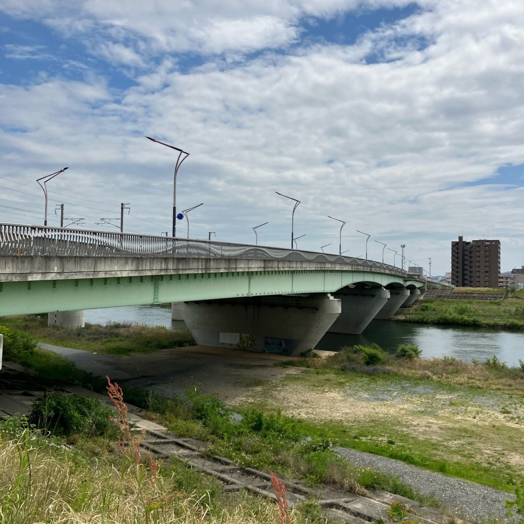 実際訪問したユーザーが直接撮影して投稿した橋岡北大橋の写真