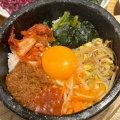 韓丼 (ハーフ&ハーフ) - 実際訪問したユーザーが直接撮影して投稿した神宮前韓国料理VEGEGO オヌレシクタン&カフェ MIYASHITA PARK (宮下パーク)の写真のメニュー情報