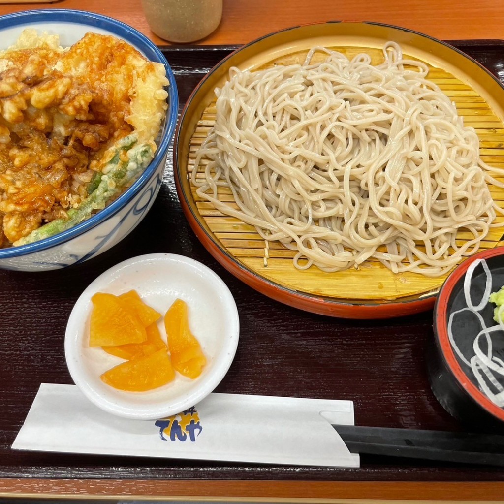 ユーザーが投稿した野菜天丼の写真 - 実際訪問したユーザーが直接撮影して投稿した蒲田天丼天丼てんや 京急蒲田駅店の写真