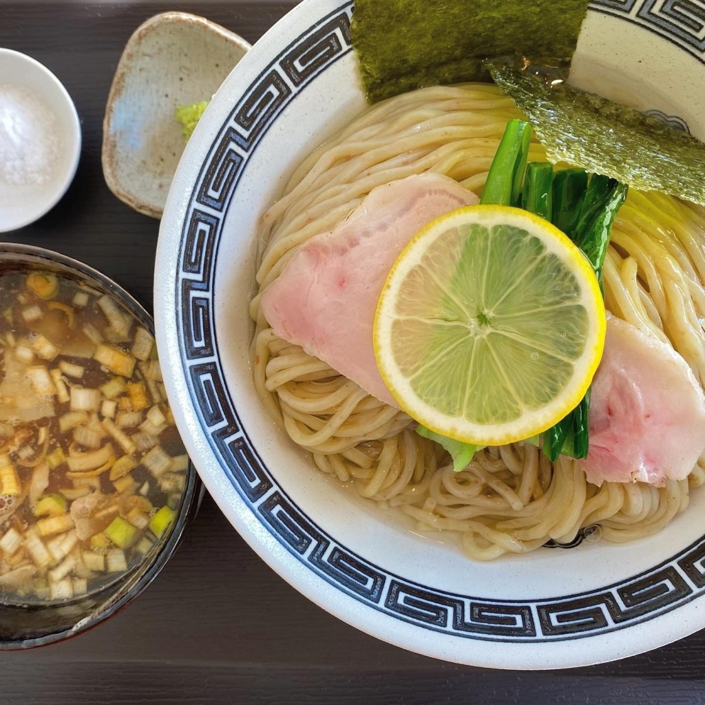 ユーザーが投稿した昆布水つけ麺の写真 - 実際訪問したユーザーが直接撮影して投稿した戸祭町ラーメン専門店麺屋 宮一の写真