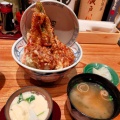 琥珀天丼 - 実際訪問したユーザーが直接撮影して投稿した日本橋室町天丼天丼 琥珀 COREDO室町テラス店の写真のメニュー情報