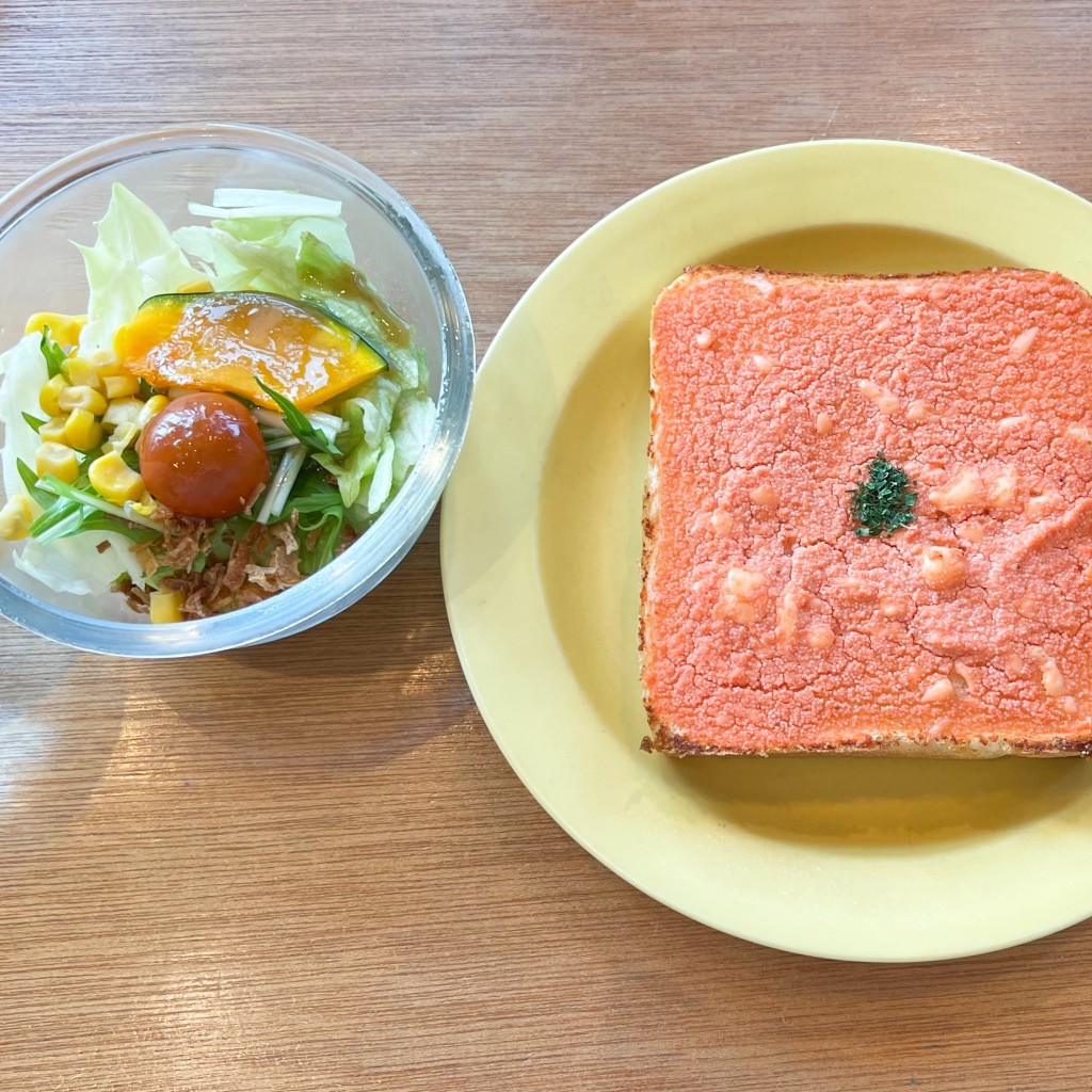 mjgiさんが投稿した博多駅中央街ベーカリーのお店パン屋むつか堂カフェ アミュプラザ博多店/パンヤムツカドウカフェアミュプラザハカタテンの写真