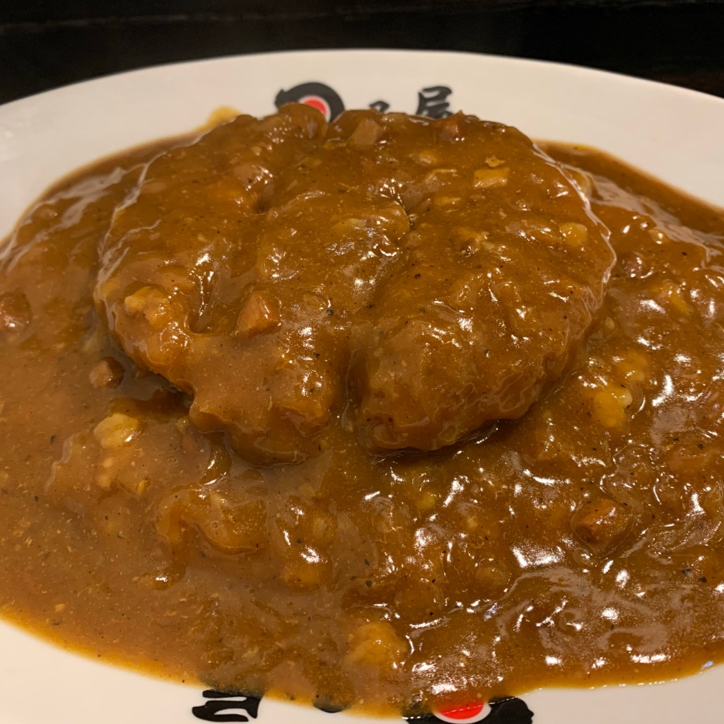 ユーザーが投稿した上メンチカレーの写真 - 実際訪問したユーザーが直接撮影して投稿した日吉カレー日乃屋カレー 横浜日吉店の写真