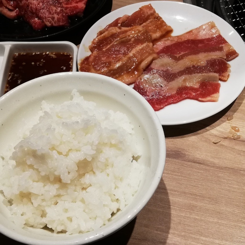 ユーザーが投稿した焼肉セットぶたの写真 - 実際訪問したユーザーが直接撮影して投稿した飯山満町焼肉国産牛焼肉くいどん 船橋飯山満店の写真