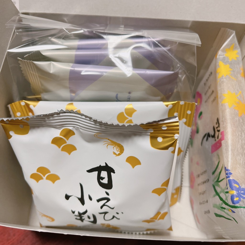 ユーザーが投稿したおかきの写真 - 実際訪問したユーザーが直接撮影して投稿した伊勢田町和菓子京菓子司 与楽 名木店の写真