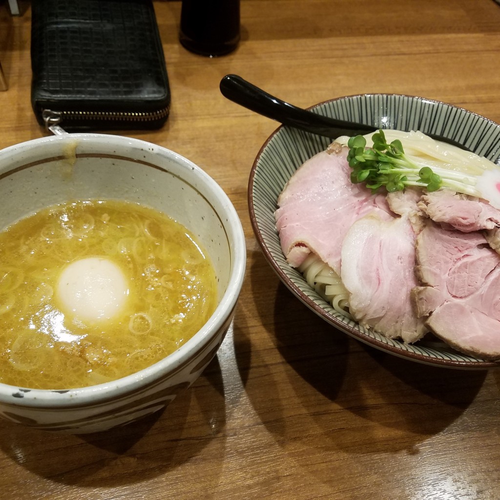 ユーザーが投稿した特選鶏つけ麺の写真 - 実際訪問したユーザーが直接撮影して投稿した南京終町ラーメン専門店麺屋NOROMAの写真