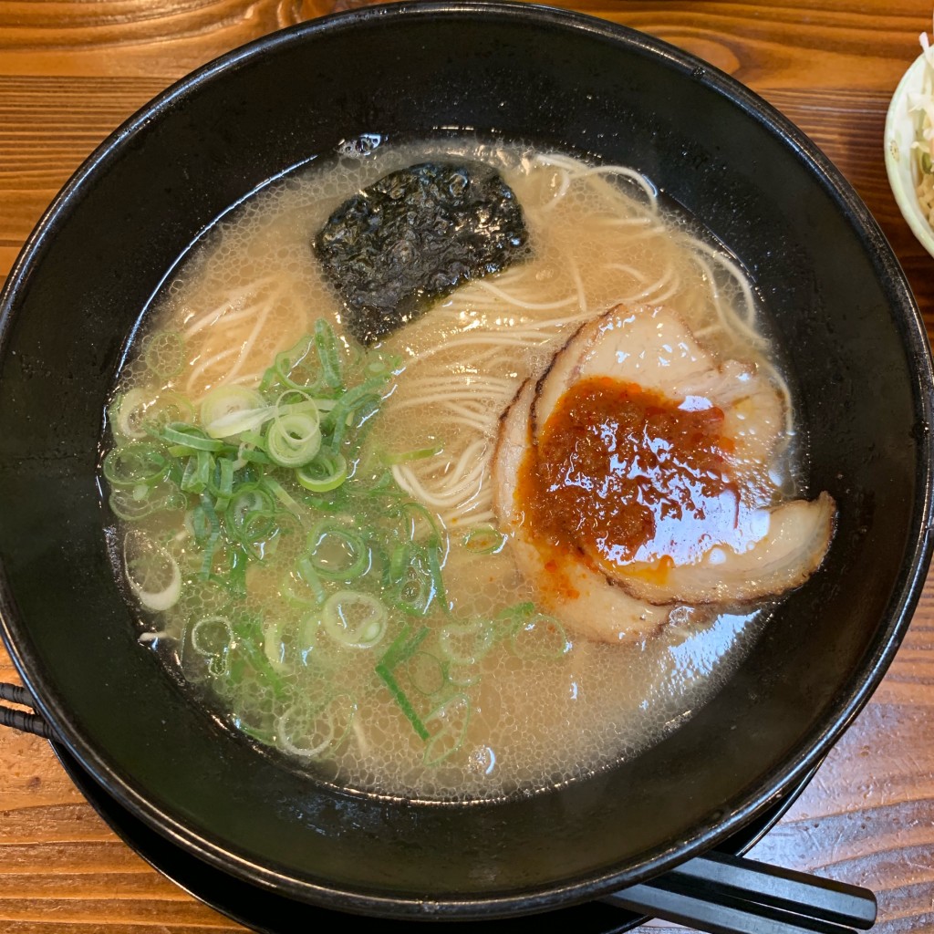 食レポ見習いさんが投稿した杭出津ラーメン専門店のお店麺創天風 大村店/メンソウテンプウオオムラテンの写真