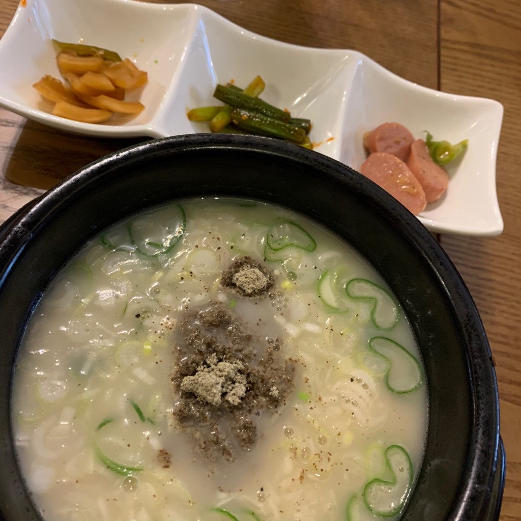 yuこまちさんが投稿した大久保韓国料理のお店シンチョン ソルロンタン/신선 설렁탕の写真