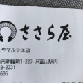 実際訪問したユーザーが直接撮影して投稿した明輪町和菓子ささら屋 とやマルシェ店の写真