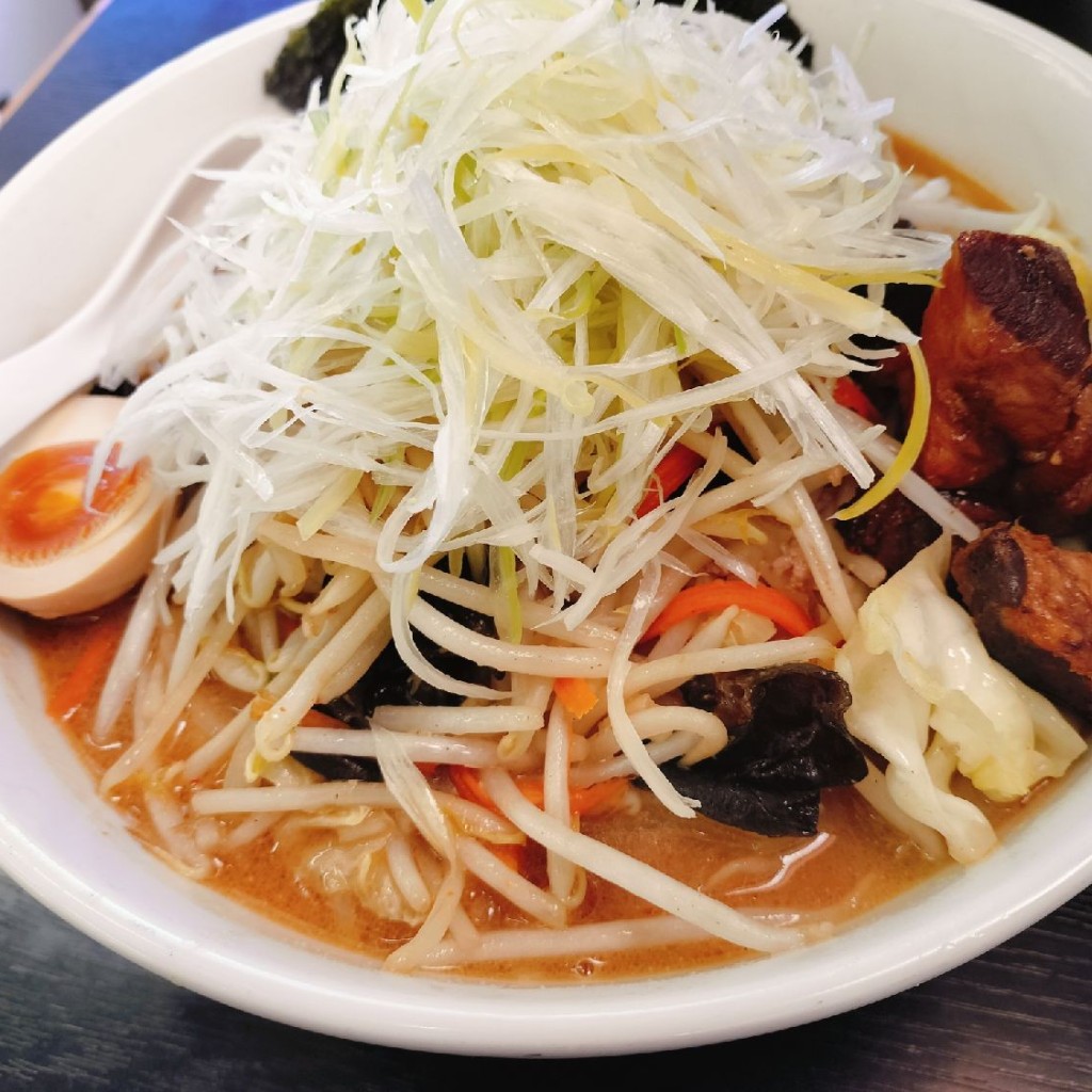 ユーザーが投稿した札幌野菜ラーメンの写真 - 実際訪問したユーザーが直接撮影して投稿した用田ラーメン / つけ麺北海道らーめん小林屋 用田店の写真