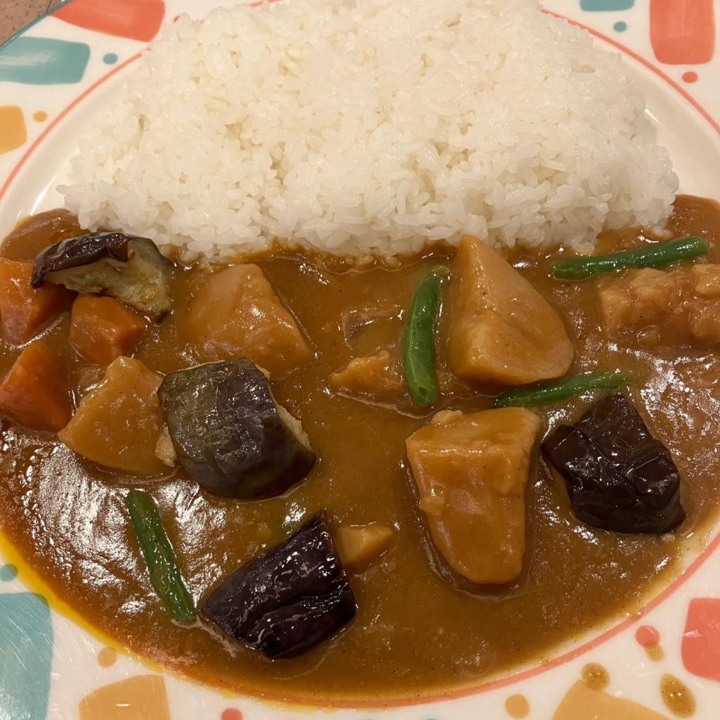 ユーザーが投稿した野菜カレーの写真 - 実際訪問したユーザーが直接撮影して投稿した西新宿カレーカレーハウス11イマサの写真