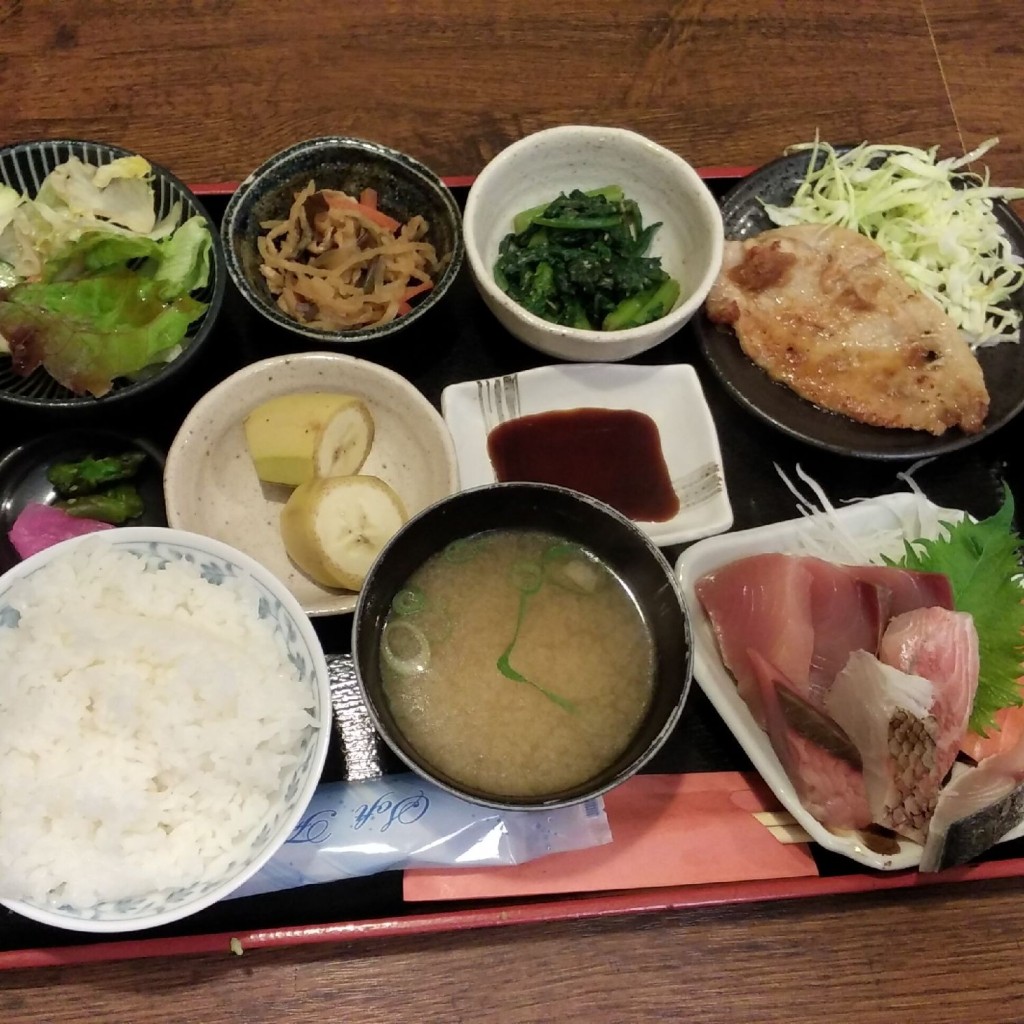 ユーザーが投稿したおまかせ定食の写真 - 実際訪問したユーザーが直接撮影して投稿した京町定食屋鹿野の写真