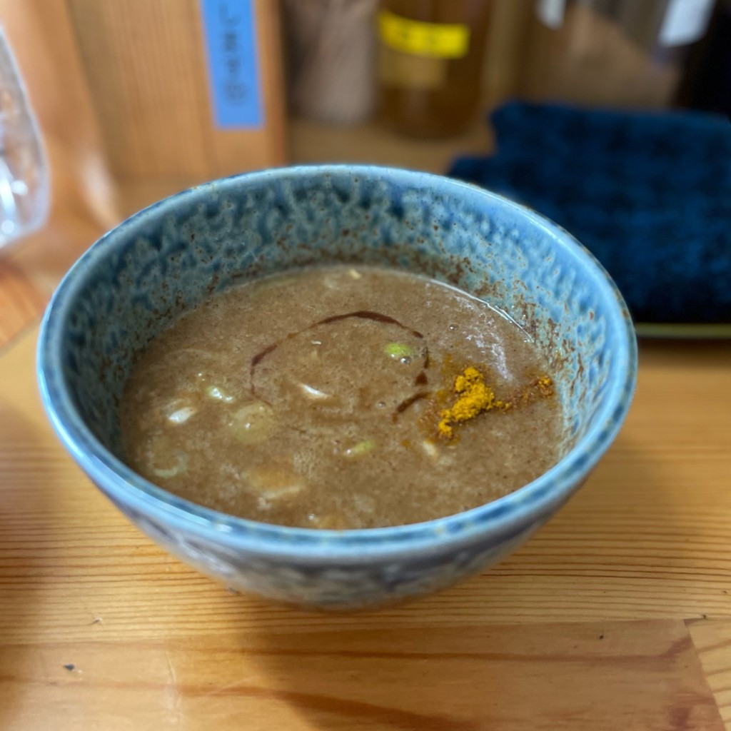 ユーザーが投稿したカレーつけ麺の写真 - 実際訪問したユーザーが直接撮影して投稿した新宿つけ麺専門店徳川膳武の写真