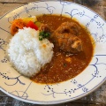 カレー - 実際訪問したユーザーが直接撮影して投稿した中央町カフェ食事と喫茶 ボンシイクの写真のメニュー情報