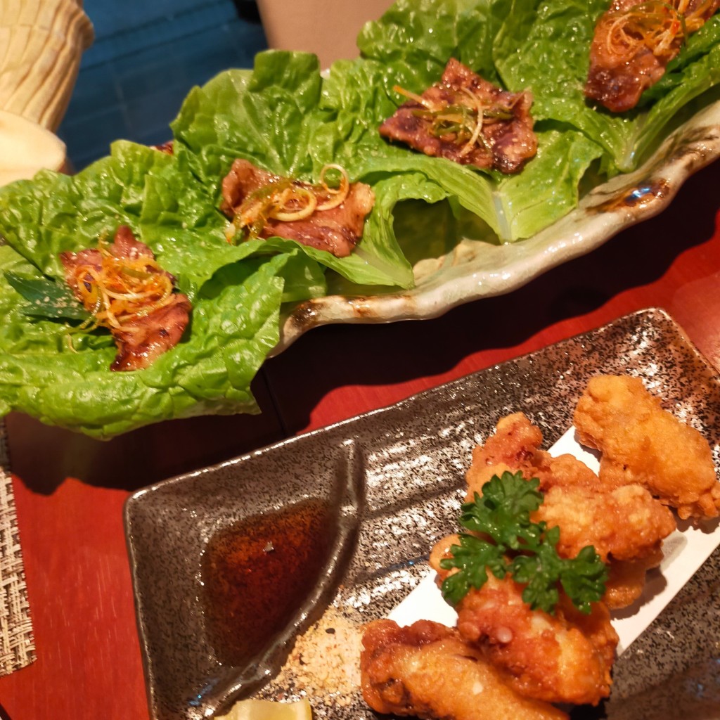 ユーザーが投稿した海老コチュジャン炒めの写真 - 実際訪問したユーザーが直接撮影して投稿した神田韓国料理コリアンダイニング貴仙の写真