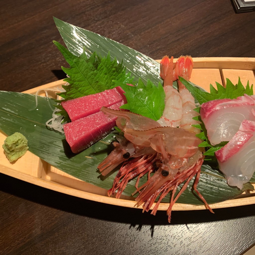 ユーザーが投稿した鮮魚刺身の写真 - 実際訪問したユーザーが直接撮影して投稿した笹塚居酒屋兎屋の写真
