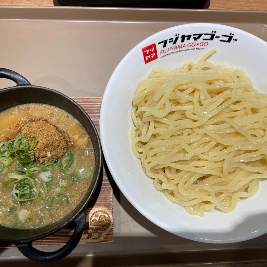 ユーザーが投稿したランチつけ麺の写真 - 実際訪問したユーザーが直接撮影して投稿した東田ラーメン専門店フジヤマ55 イオンモール八幡東店の写真