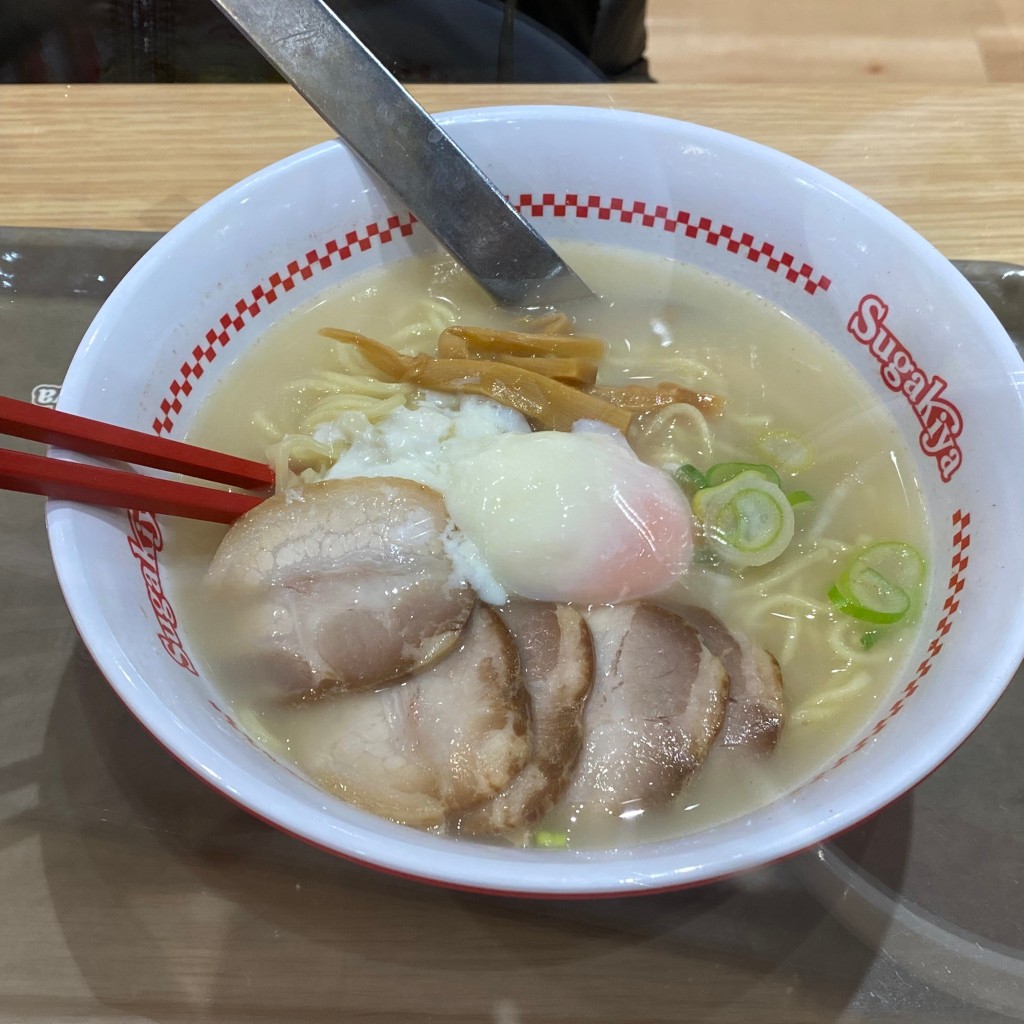 ユーザーが投稿した特製ラーメンの写真 - 実際訪問したユーザーが直接撮影して投稿した千種ラーメン専門店スガキヤ 千種イオンタウン店の写真