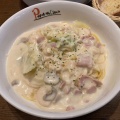 パスタランチ大盛 - 実際訪問したユーザーが直接撮影して投稿した小新パスタペペロンチーノ アピタ新潟西店の写真のメニュー情報