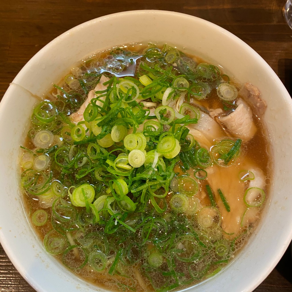 ユーザーが投稿したチャーシュー麺の写真 - 実際訪問したユーザーが直接撮影して投稿した寺田町ラーメン / つけ麺ぐうの写真