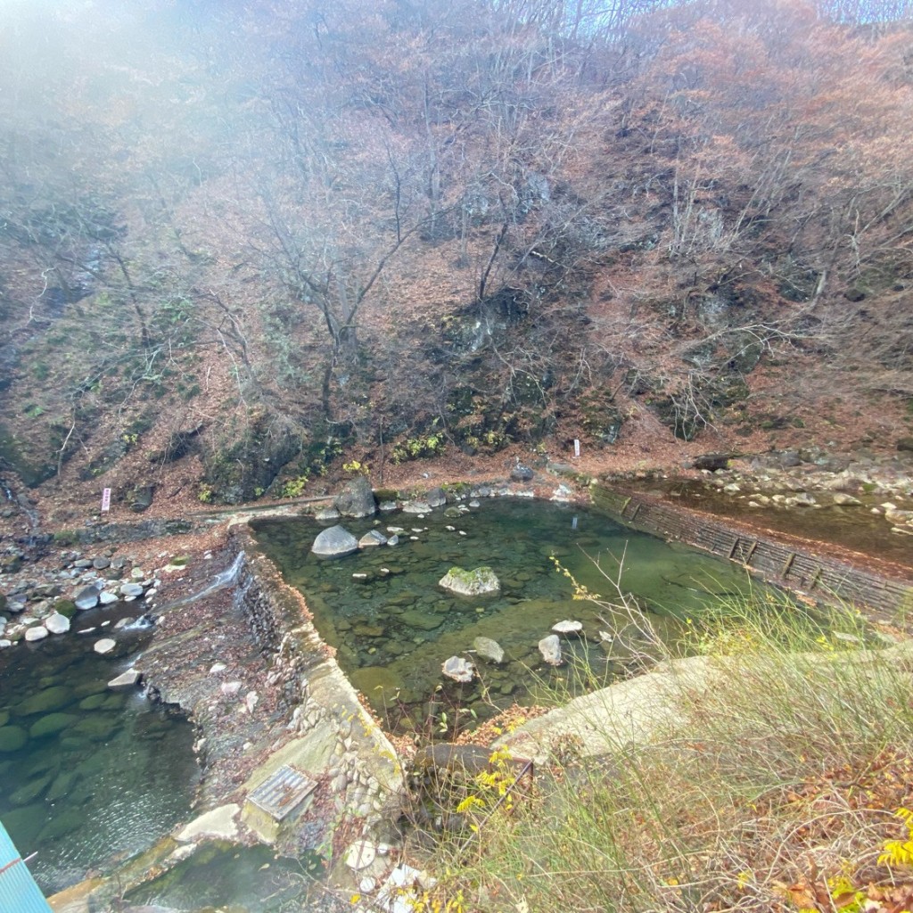 実際訪問したユーザーが直接撮影して投稿した入山温泉地尻焼温泉(奥上州六合温泉郷)の写真