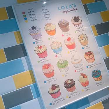 ぽけむーさんが投稿した神宮前ケーキのお店ローラズ・カップケーキ 東京 原宿本店/LOLA'S Cupcakesの写真