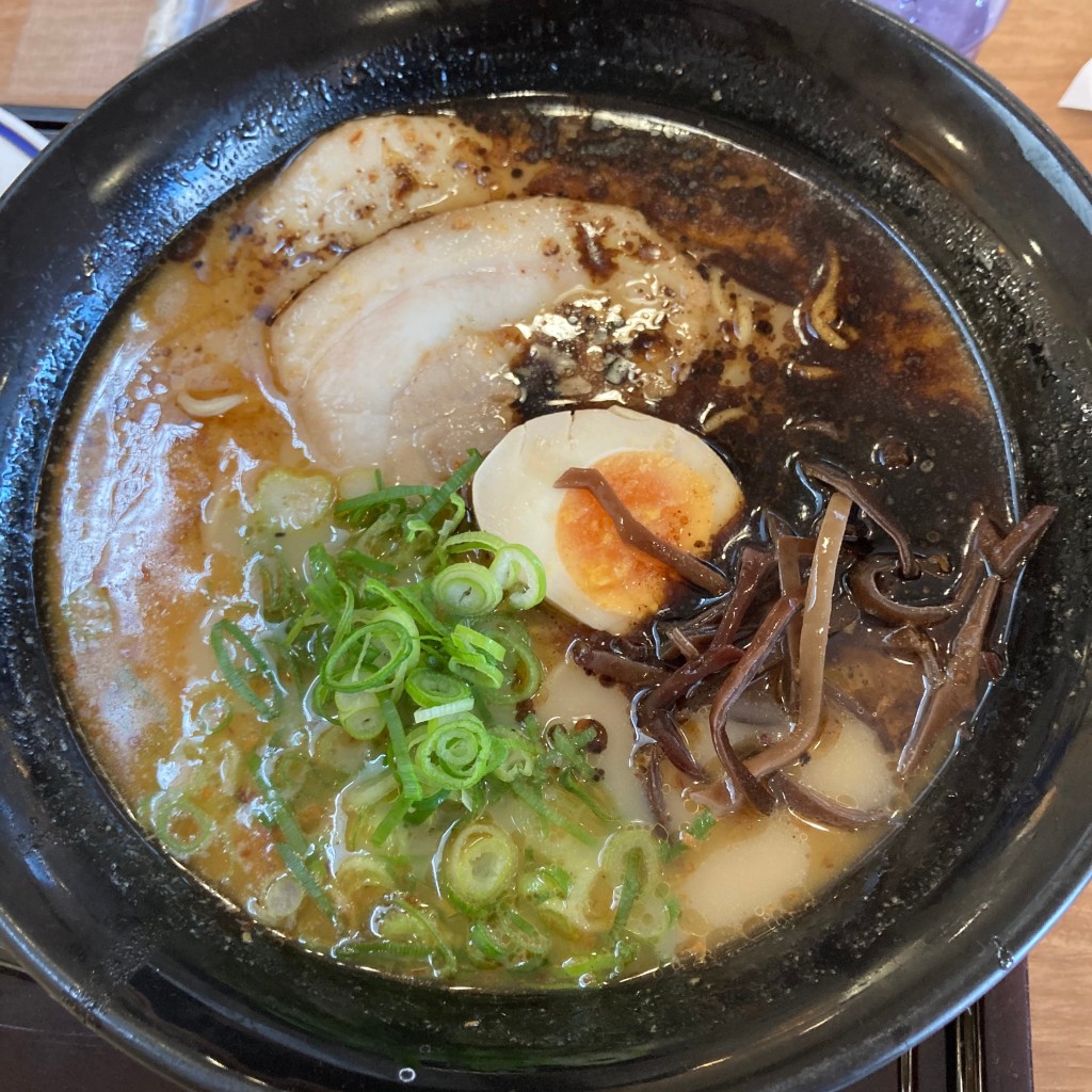 ユーザーが投稿した熊本ラーメンの写真 - 実際訪問したユーザーが直接撮影して投稿した早尾ラーメン / つけ麺うまか軒 宮原サービスエリア下り店の写真