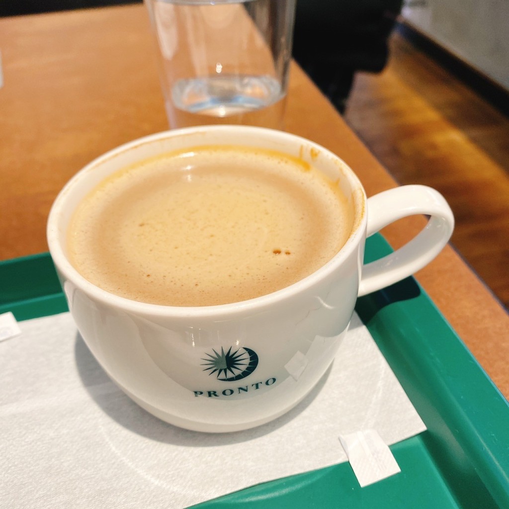 ユーザーが投稿したアメリカンコーヒーの写真 - 実際訪問したユーザーが直接撮影して投稿した天神カフェプロント BEERTERIA PRONTO 西鉄福岡駅店の写真