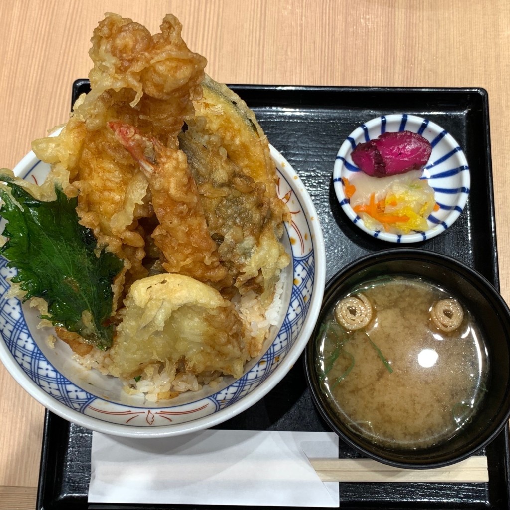 ユーザーが投稿した天丼の写真 - 実際訪問したユーザーが直接撮影して投稿したりんくう南浜定食屋黒長兵衛 イオンモールりんくう泉南店の写真