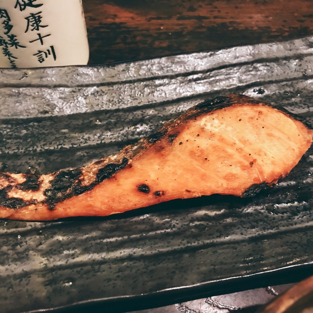 ユーザーが投稿した(朝)銀しゃけ定食の写真 - 実際訪問したユーザーが直接撮影して投稿した西新宿定食屋しんぱち食堂 新宿店の写真