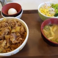 牛丼ランチ - 実際訪問したユーザーが直接撮影して投稿した万願寺牛丼すき家 20号日野万願寺店の写真のメニュー情報