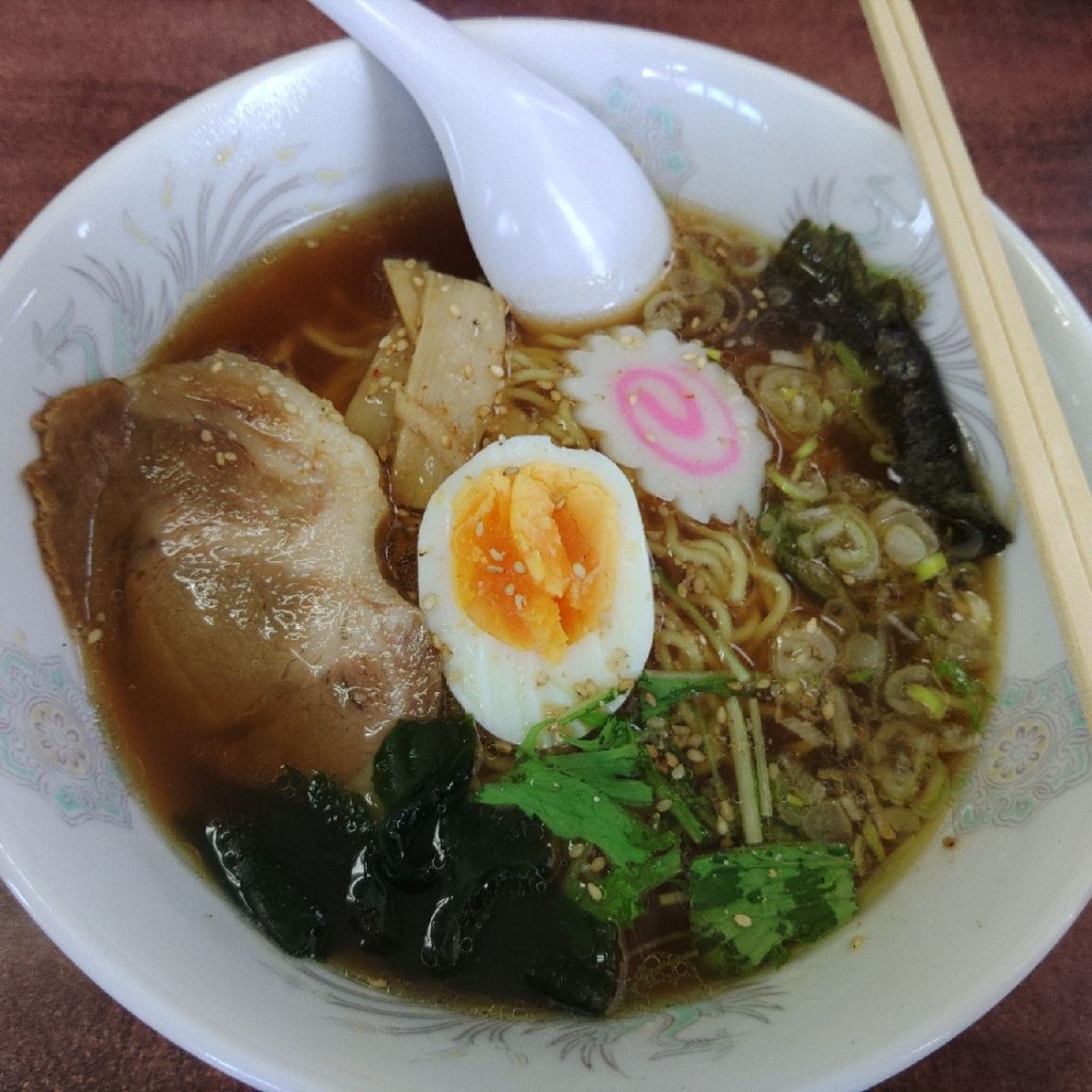 実際訪問したユーザーが直接撮影して投稿した上横地ラーメン専門店扇やラーメンの写真