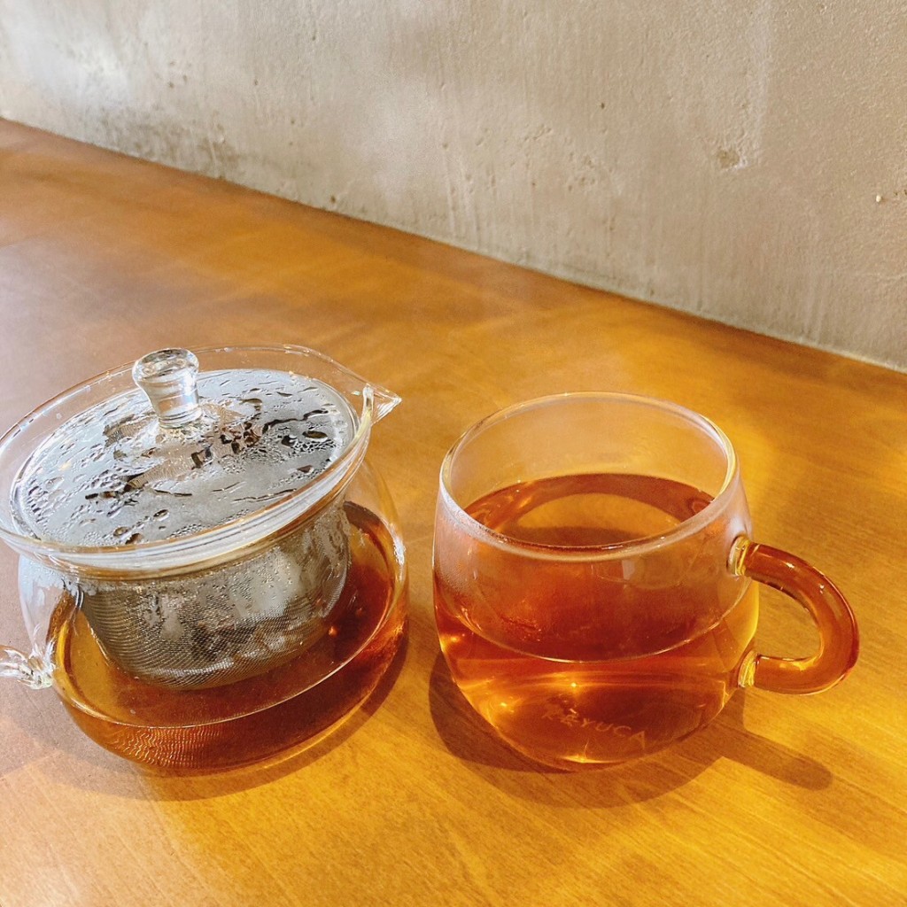 ユーザーが投稿したほうじ茶の写真 - 実際訪問したユーザーが直接撮影して投稿した東山通カフェMOMの写真