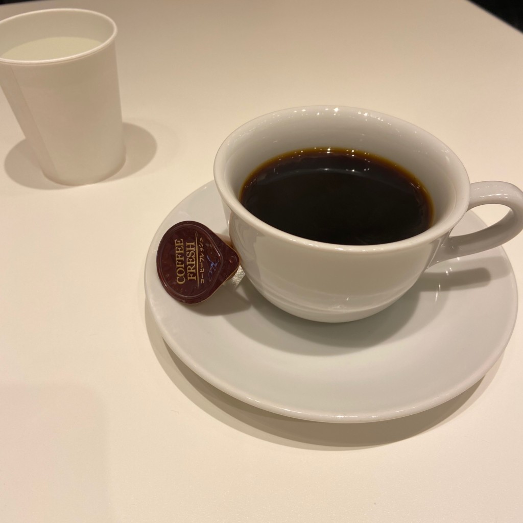 ユーザーが投稿したブレンドコーヒー(サイフォン)の写真 - 実際訪問したユーザーが直接撮影して投稿した飯積ベーカリーデリフランス 酒々井店の写真