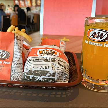 A&W 牧港店のundefinedに実際訪問訪問したユーザーunknownさんが新しく投稿した新着口コミの写真