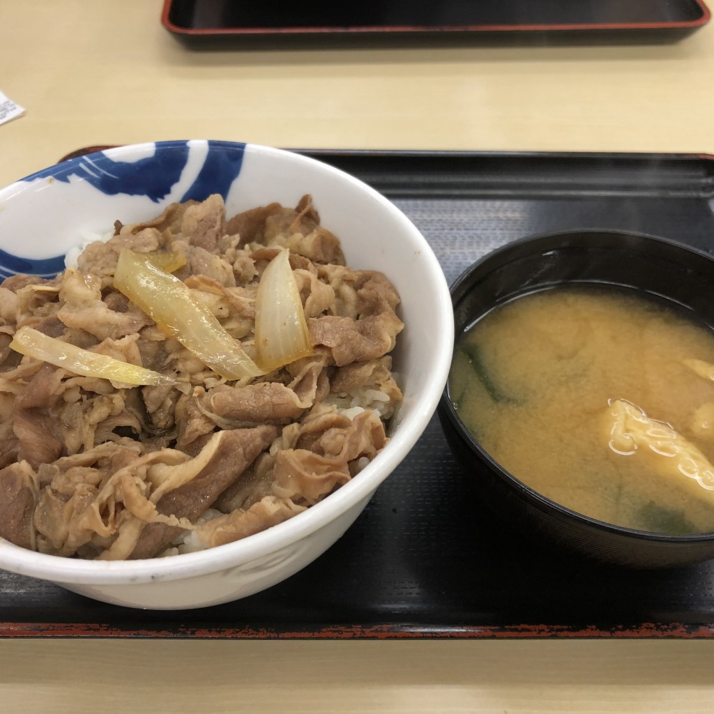 のわさんが投稿した赤見牛丼のお店松屋 一宮店/マツヤ イチノミヤテンの写真