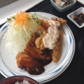 ミックスフライ定食 - 実際訪問したユーザーが直接撮影して投稿した桜町定食屋肉食堂よかよか サクラマチ店の写真のメニュー情報