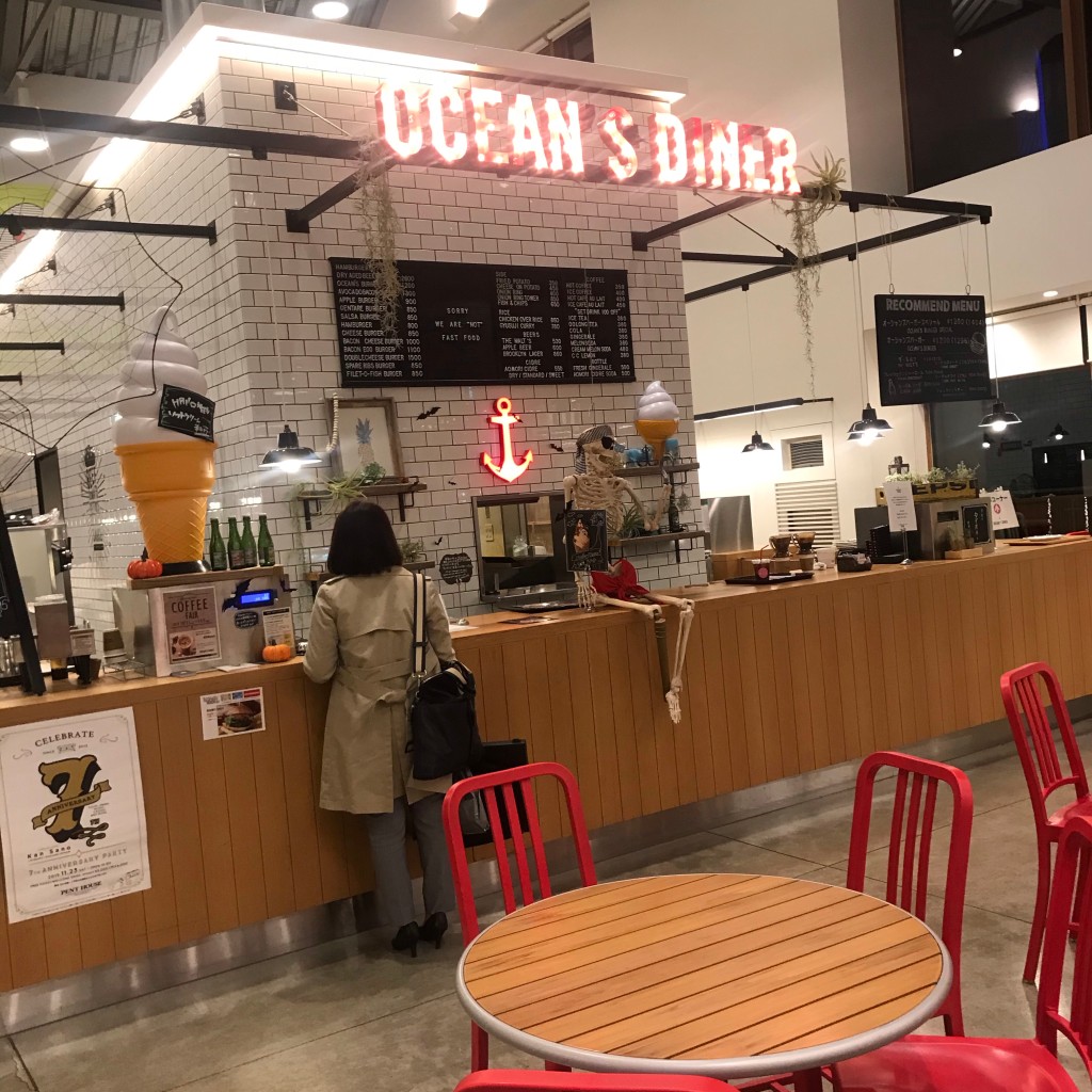 実際訪問したユーザーが直接撮影して投稿した柳川ハンバーガーOCEANS DINERの写真