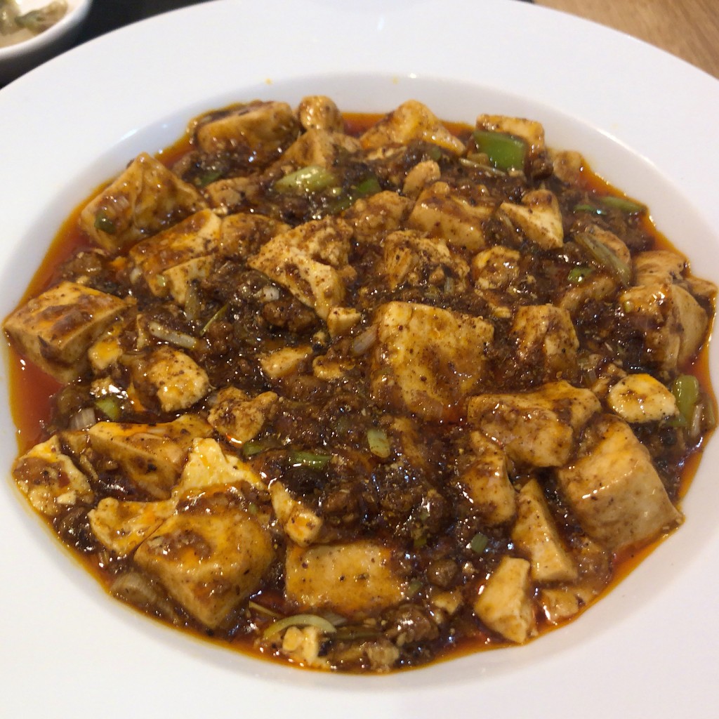 ユーザーが投稿したマーボー豆腐ランチの写真 - 実際訪問したユーザーが直接撮影して投稿した阿賀南中華料理中華料理の四川堂の写真